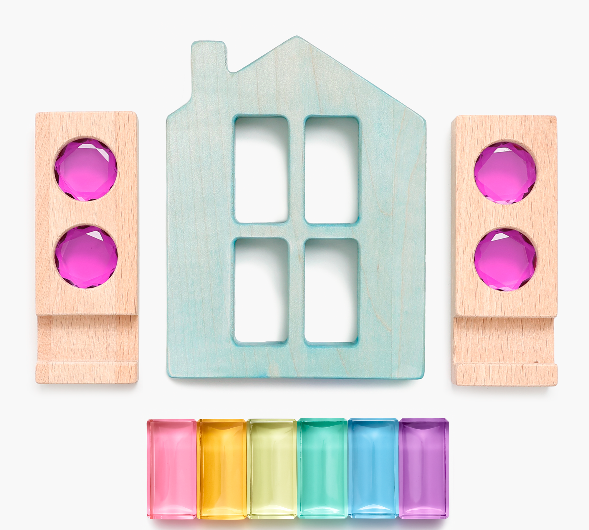 Small House Pastel Tinted Timber Bundle