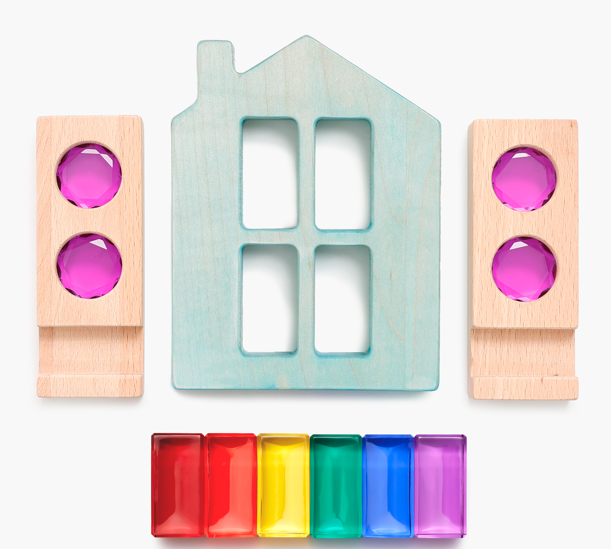 Small House Pastel Tinted Timber Bundle