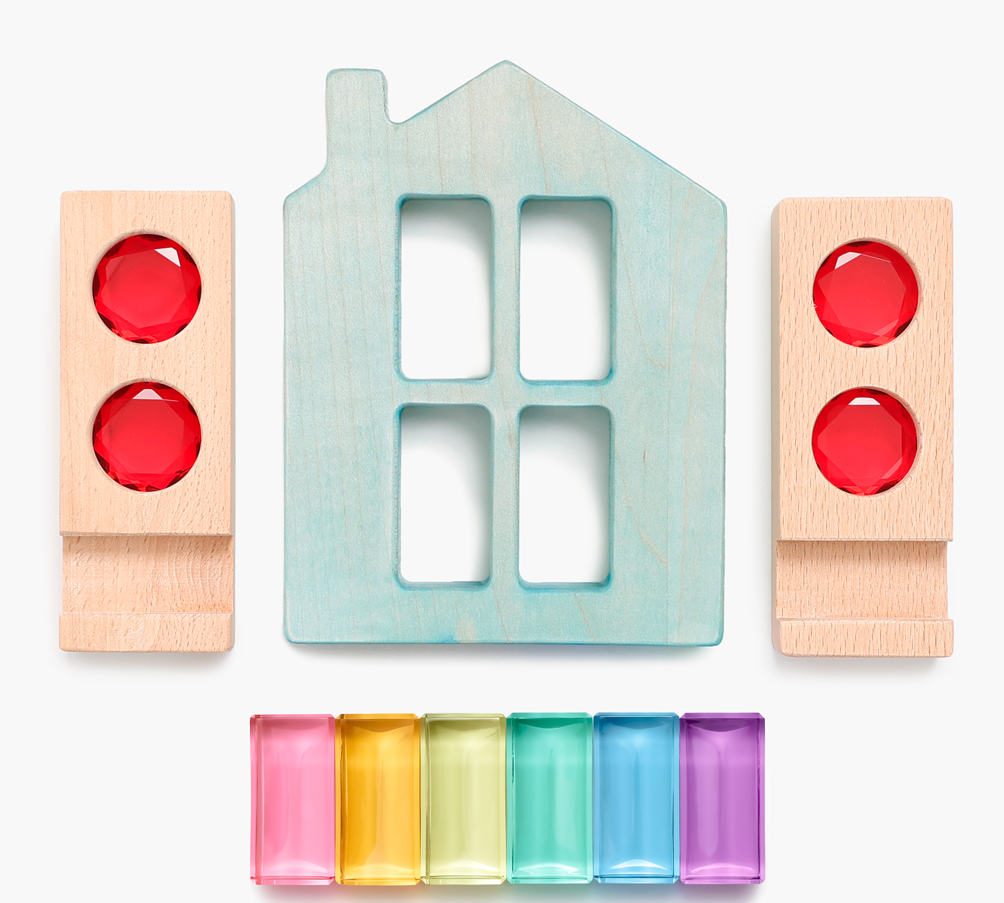 Small House Pastel Tinted Timber Bundle