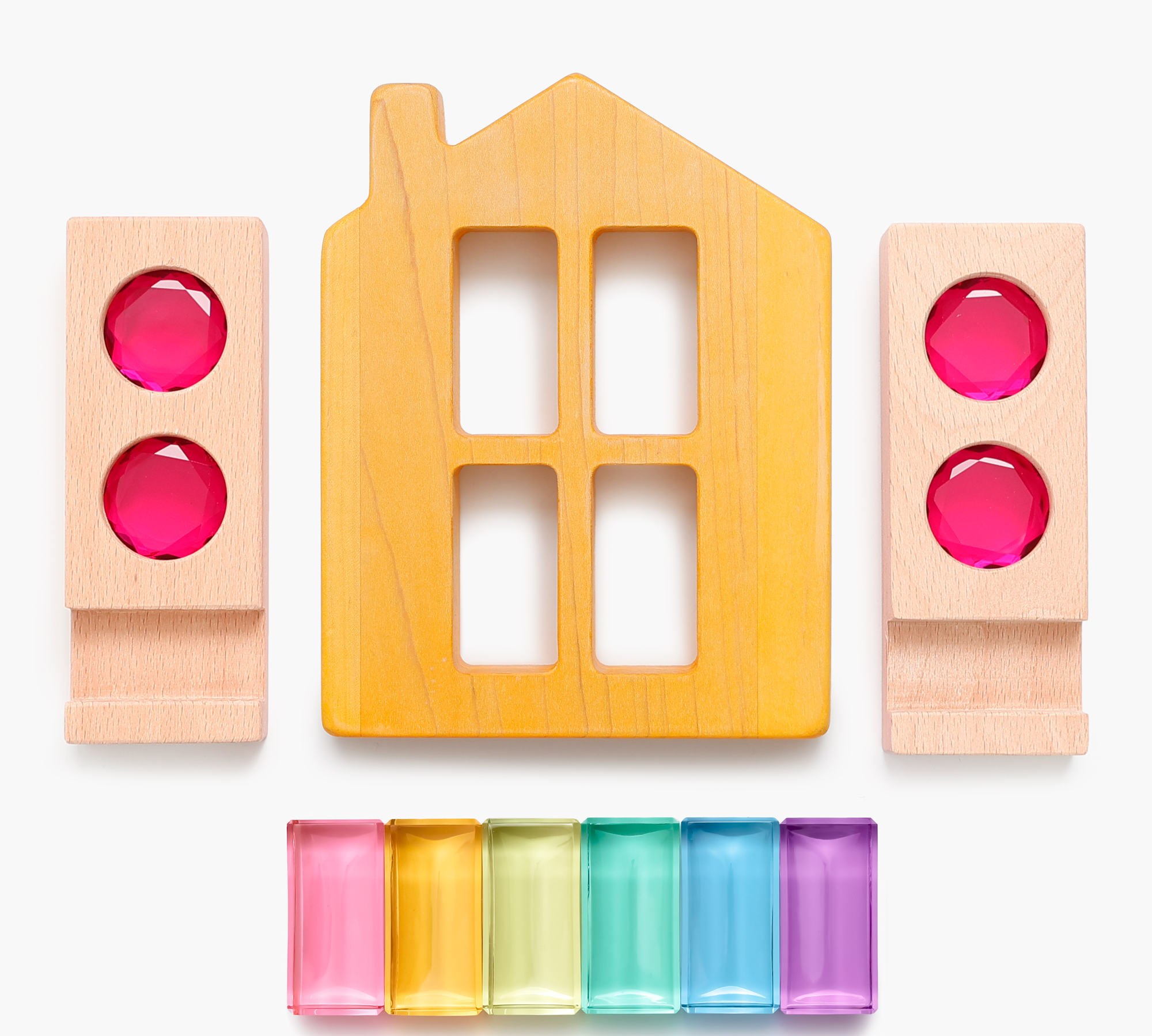Small House Pastel Tinted Timber Bundle