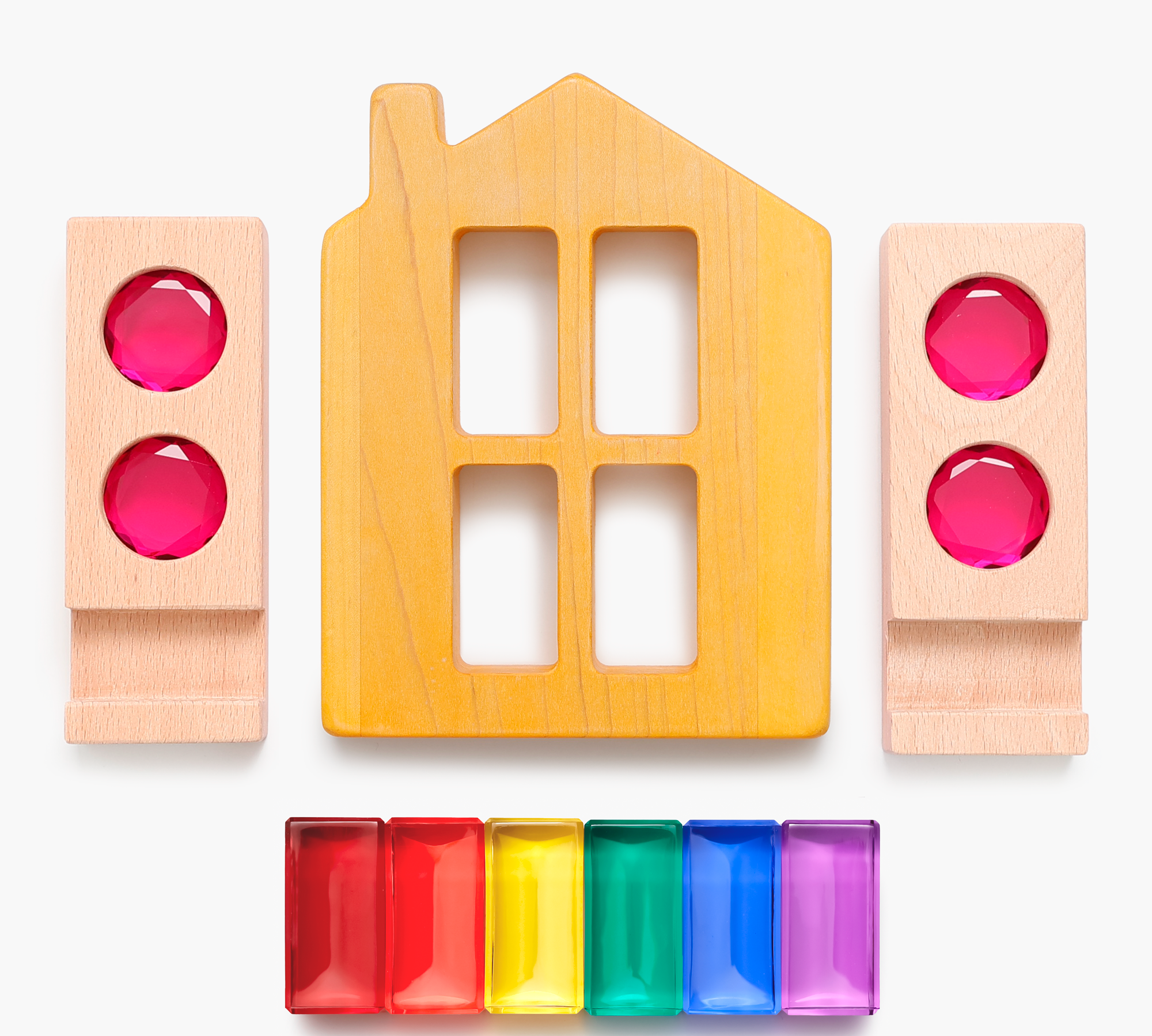 Small House Pastel Tinted Timber Bundle