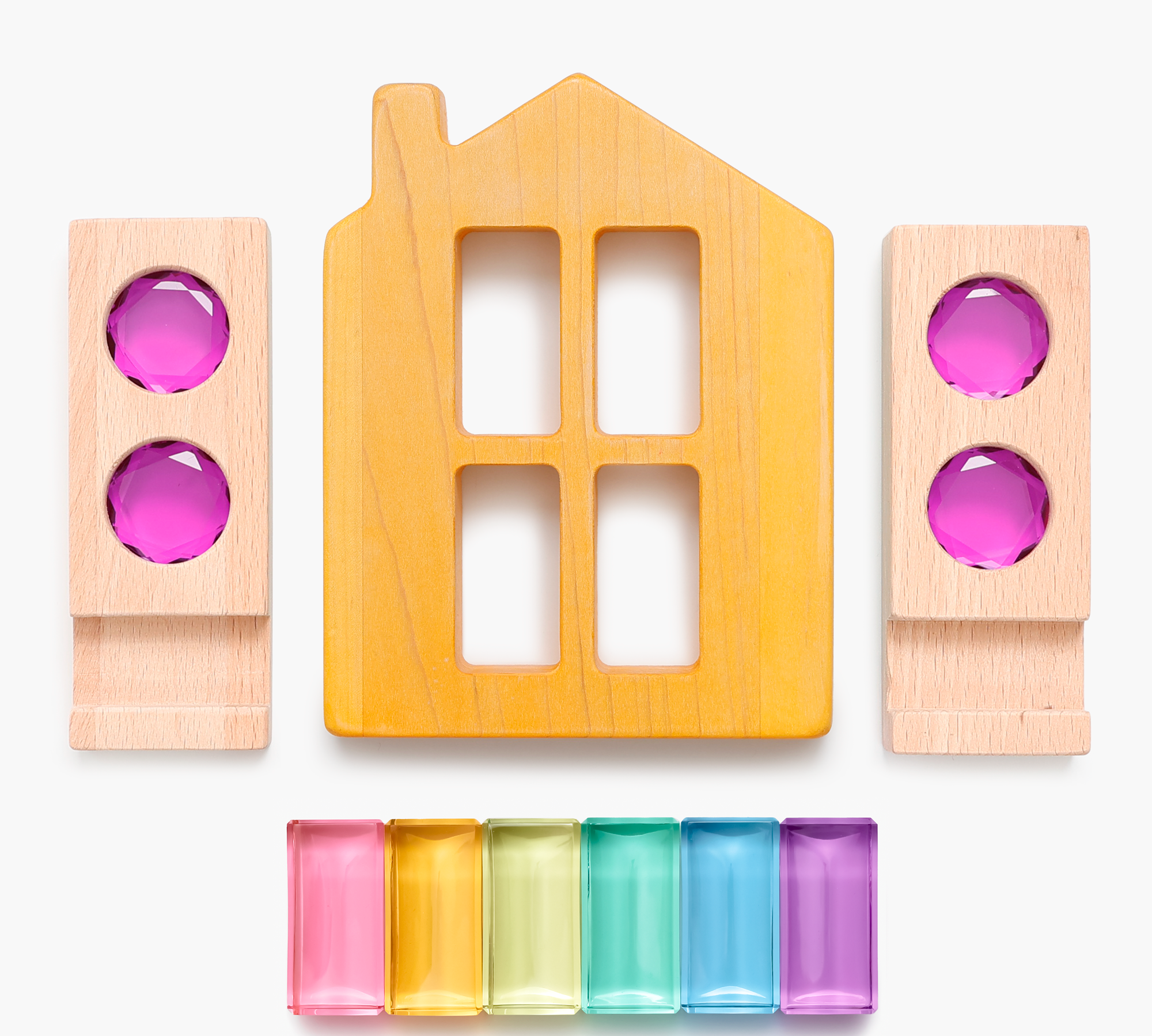 Small House Pastel Tinted Timber Bundle