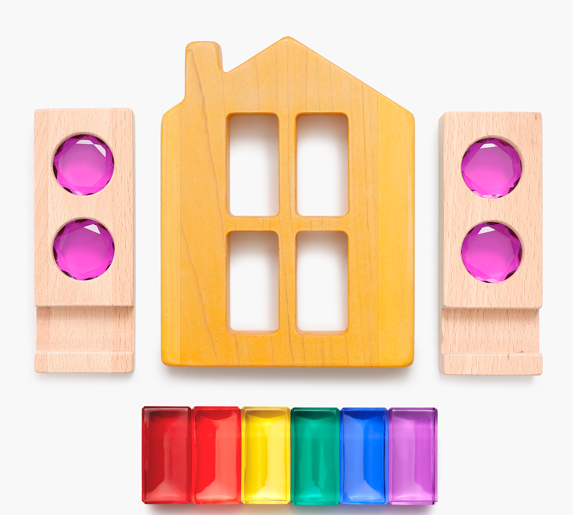 Small House Pastel Tinted Timber Bundle