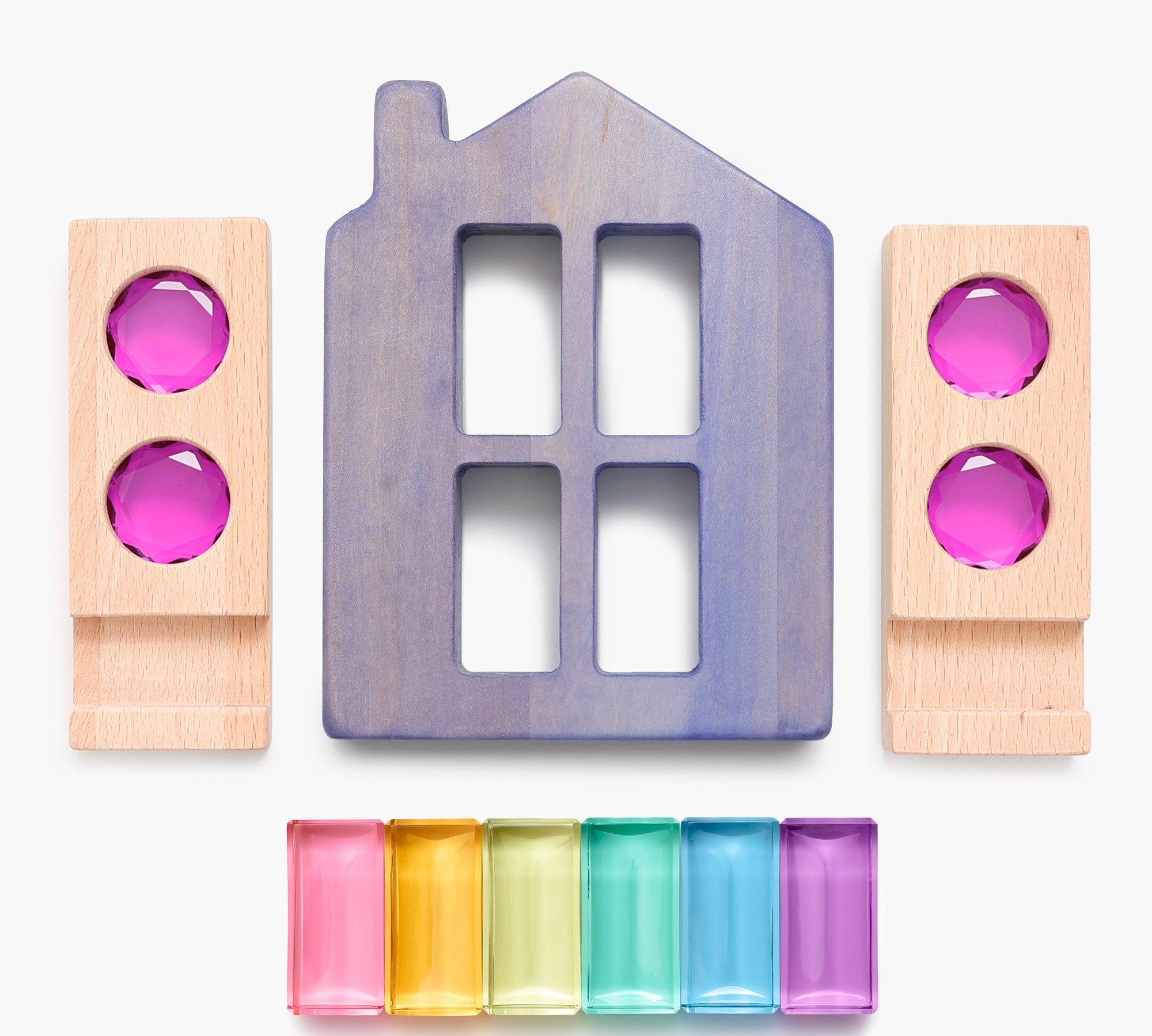 Small House Pastel Tinted Timber Bundle