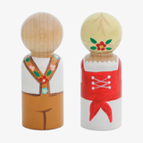 Swiss Couple Peg Dolls