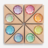 Pastel Triangle Blocks