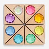 Pastel Triangle Blocks