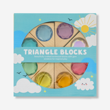 Pastel Triangle Blocks