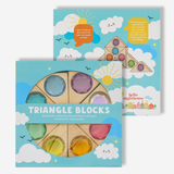 Pastel Triangle Blocks