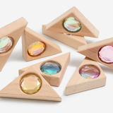 Pastel Triangle Blocks