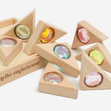 Pastel Triangle Blocks