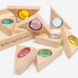 Pastel Triangle Blocks