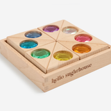 Pastel Triangle Blocks