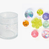 Clear Iridescent Gem Jar