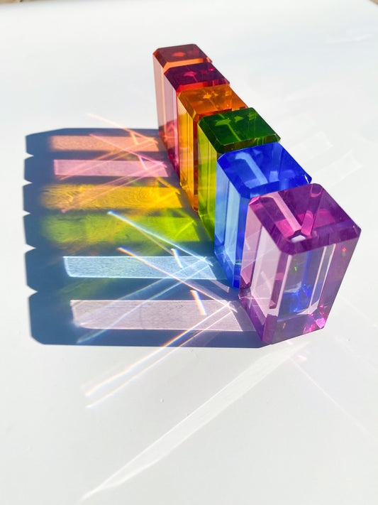 Rainbow Blocks Winter